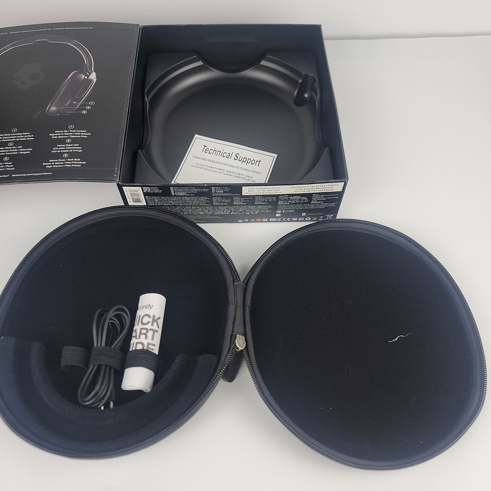 Skullcandy Venue Headphone Case and Box Gray Black Replacement Travel Storage